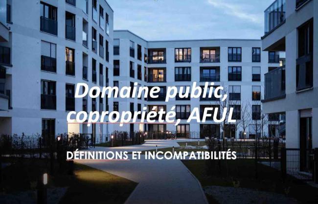 domaine public AFUL copropriété
