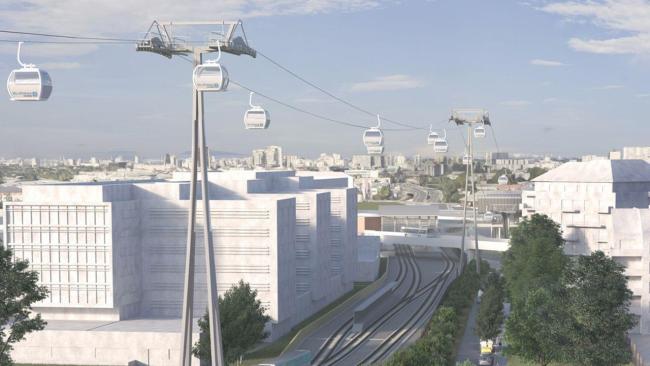marché global de performance construction téléphérique urbain IDFM cable A